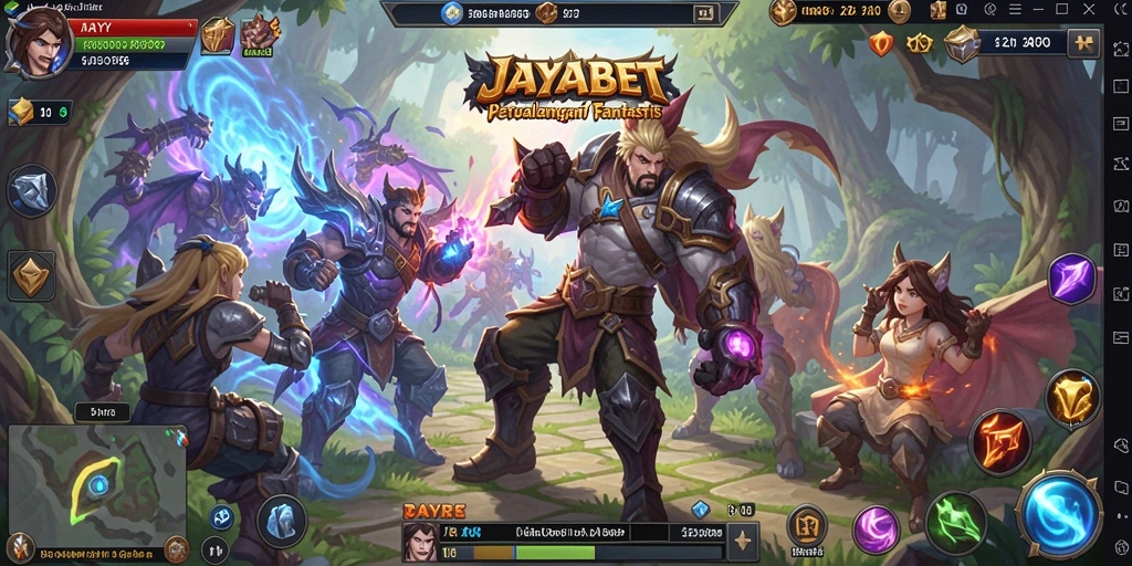 Tampilan gameplay seru dan grafis menakjubkan dalam JAYABET.