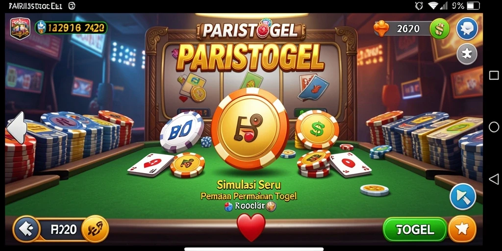 Tampilan menarik saat bermain PARISTOGEL dengan grafik yang semakin hidup.