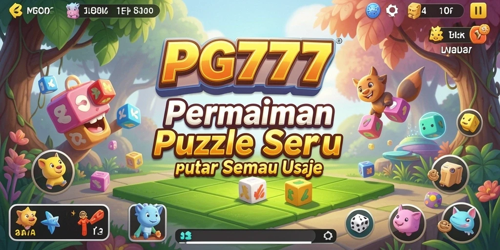 Tampilan gameplay PG777 dengan teka-teki yang menantang.