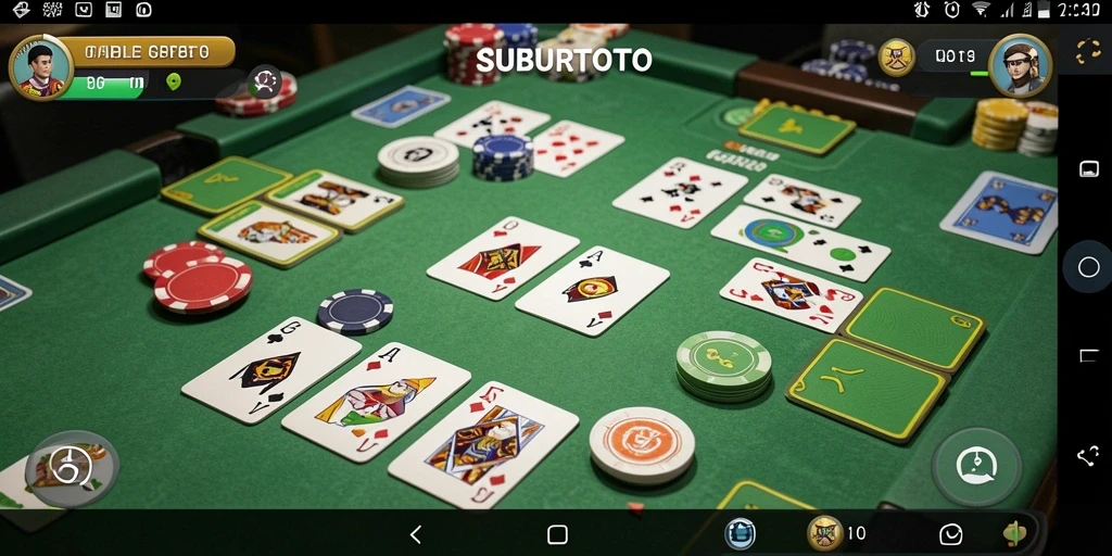 Tampilan gameplay seru SUBURTOTO dengan grafik menarik.