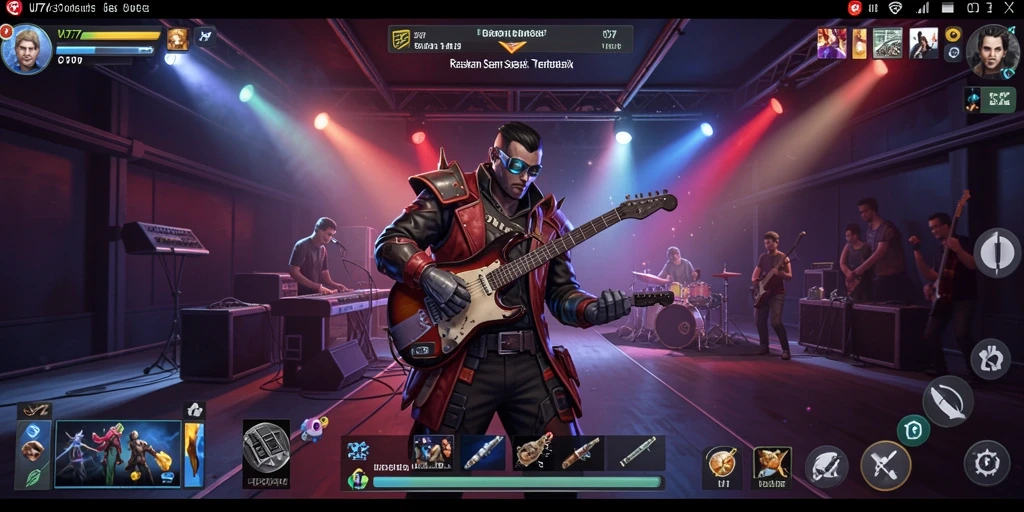 Gameplay UT77 yang menghadirkan pengalaman musik seru