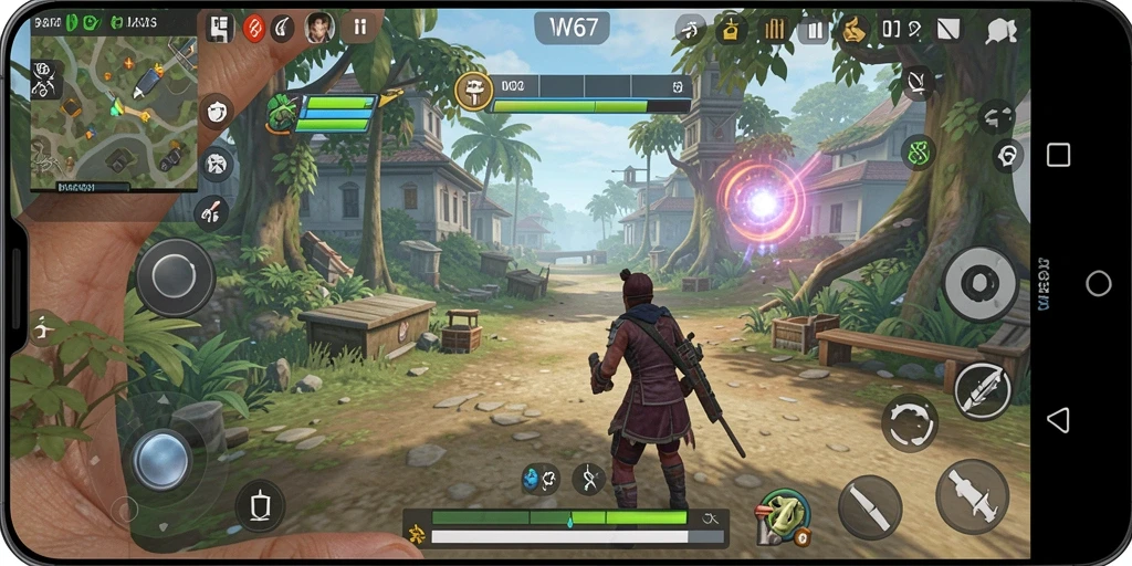 Tampilan gameplay W67 yang menarik dan menantang.