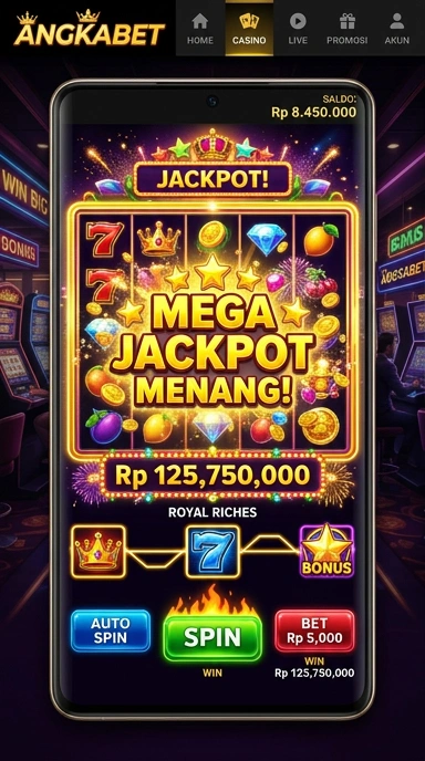 Halaman detail aplikasi di angkabet.